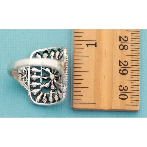 Vintage Middle-Eastern Ring, Size 10 - E27 - Picture 3 of 3